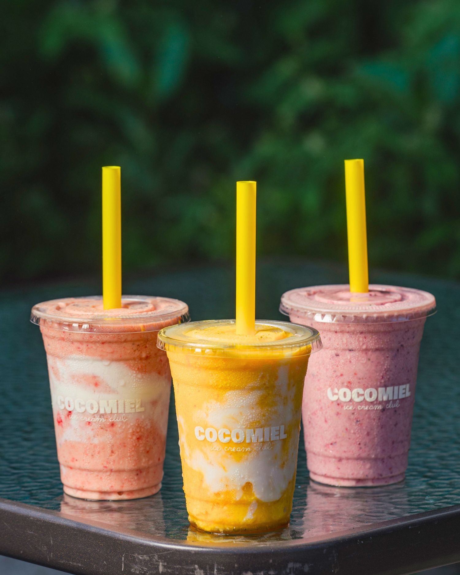 Trío de smoothies Cocomiel